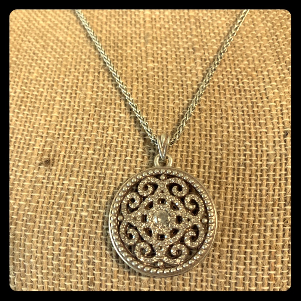 Brighton Illumina Silver Crystal Necklace